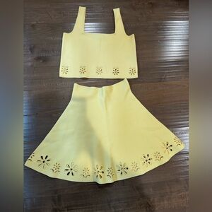 Zara top and skirt set